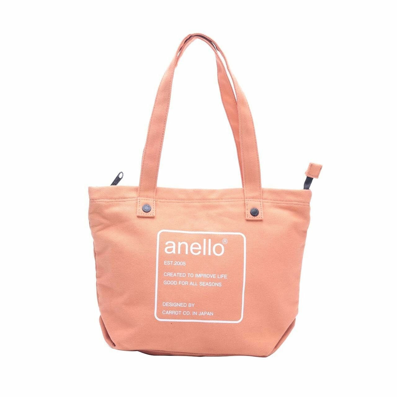 Anello Orange Canvas Tote Bag