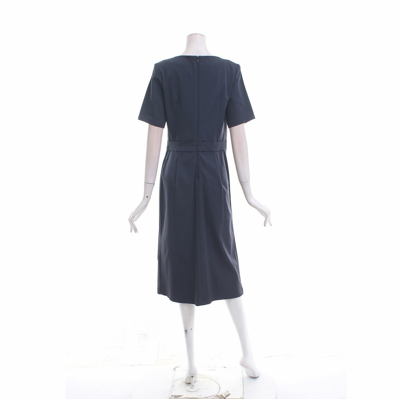 Tadashi Shoji Navy Midi Dress