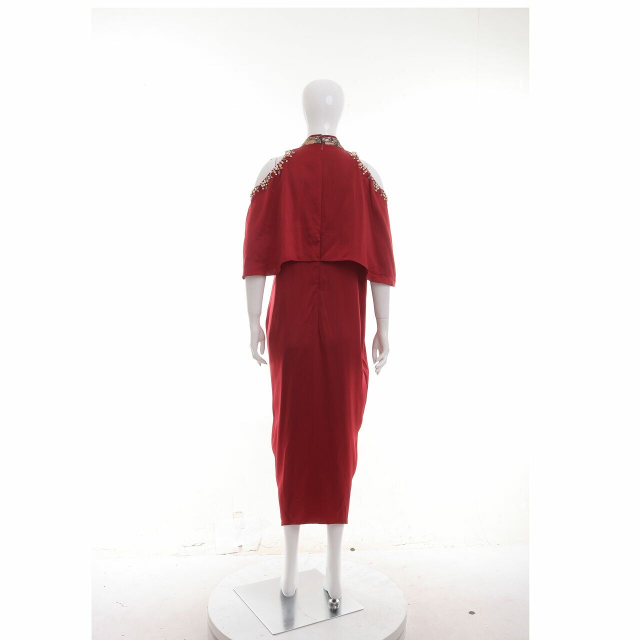 AVA Red Long Dress
