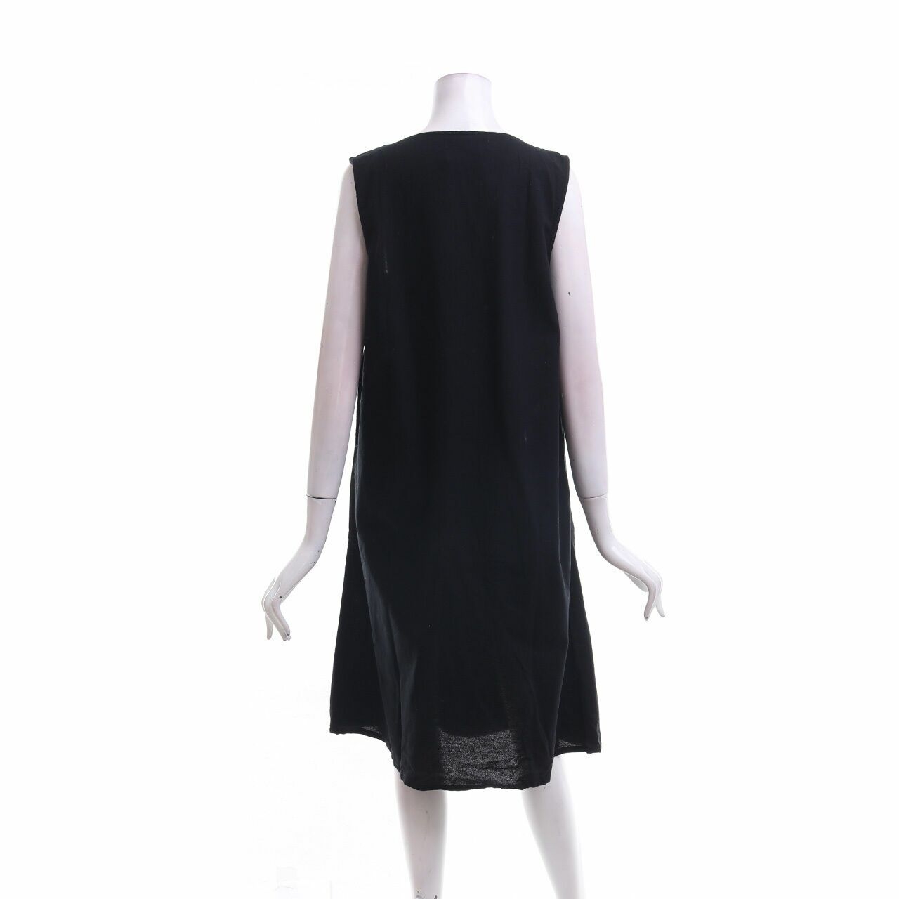 Story Of Rivhone Black Midi Dress