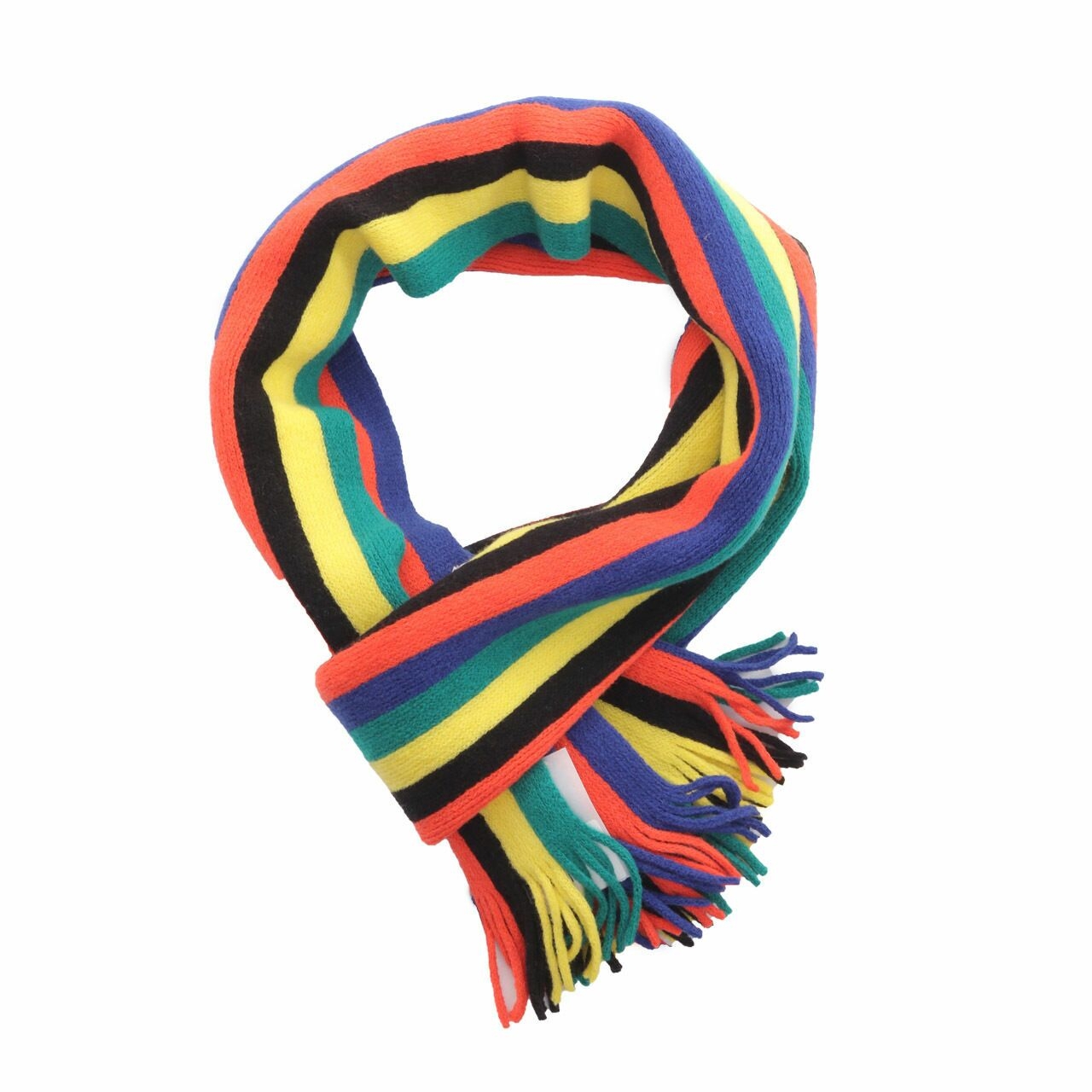 UNIQLO Multi Stripes Knit Scarf