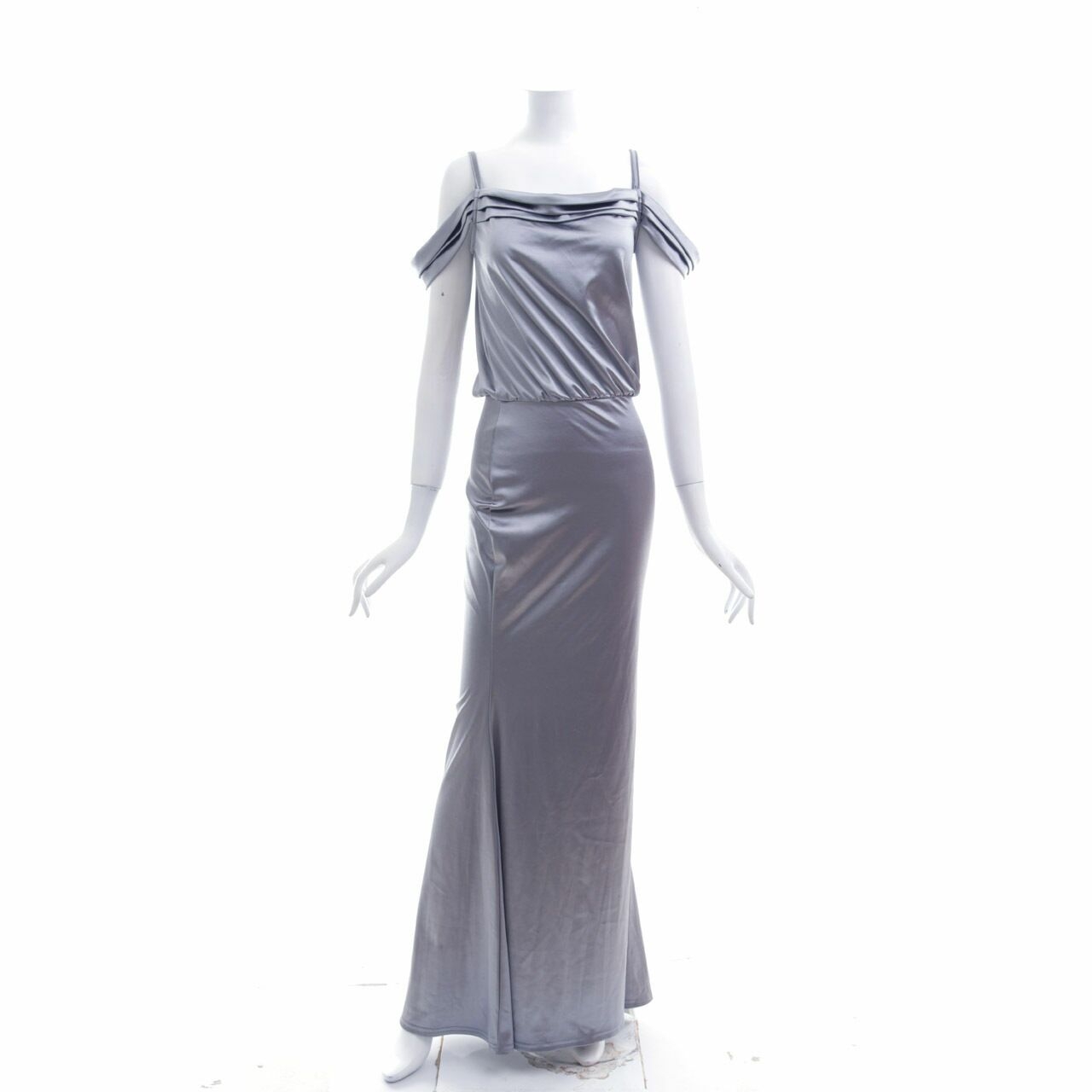 Club L Silver Long Dress