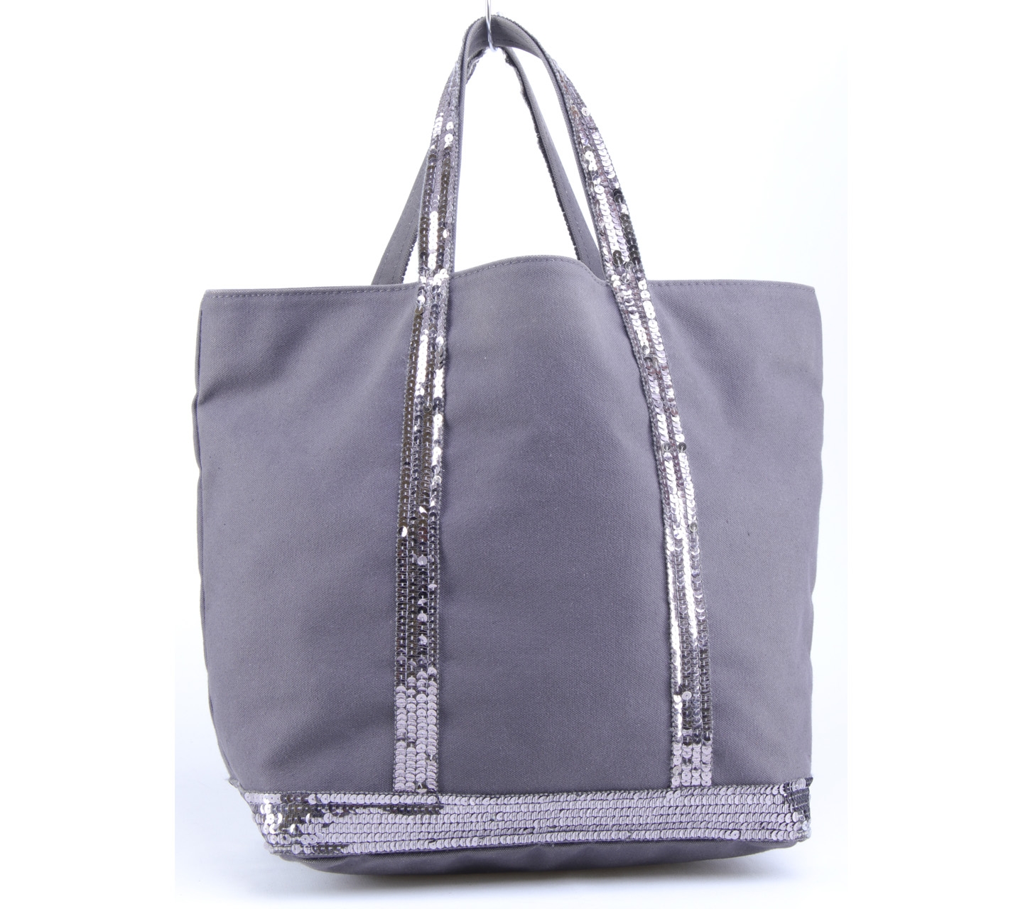 Vanessa Bruno Dark Grey Sequins Handbag