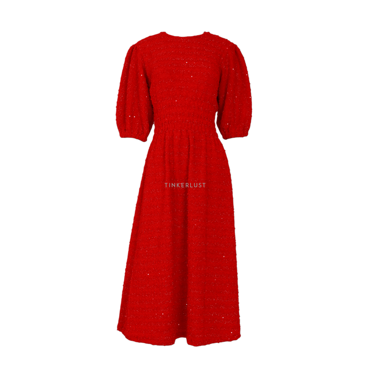 Iconette Closet Red Midi Dress