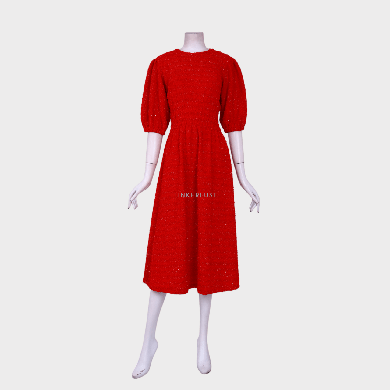 Iconette Closet Red Midi Dress