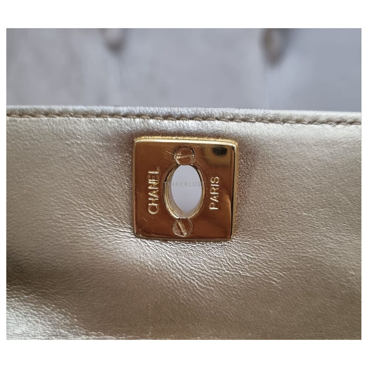 Chanel Vintage Gold GHW #3 Sling Bag