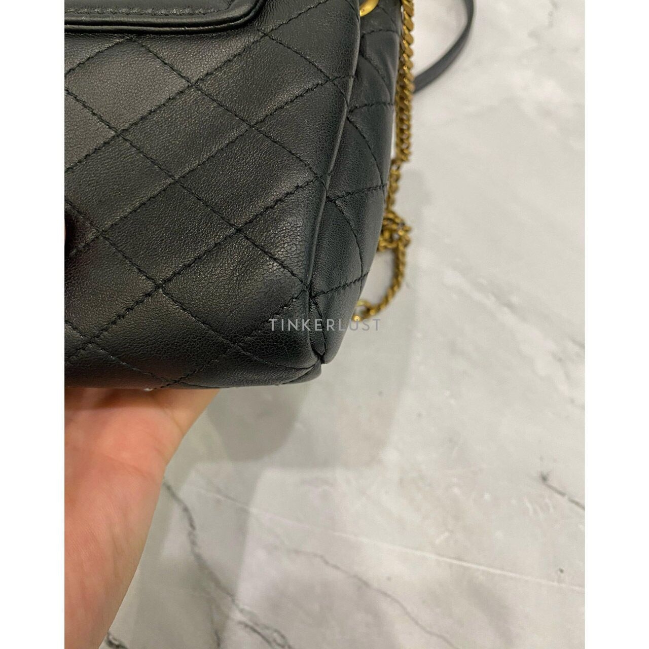 Saint Laurent Mini Lolita Black GHW 2022 Shoulder Bag