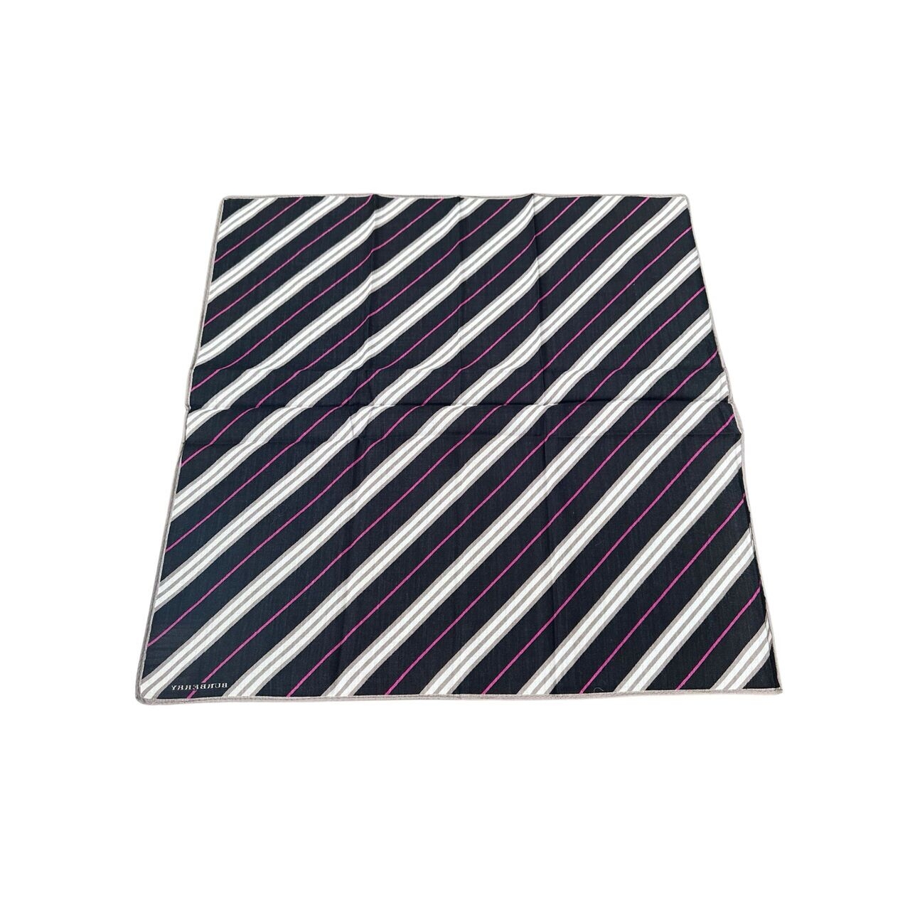 Burberry Multicolour Stripe Print Scarf