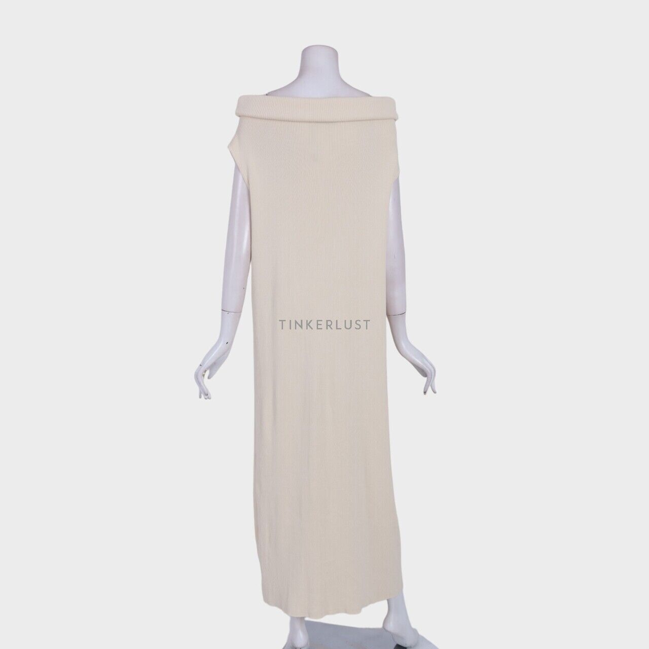 Zara Cream Knit Long Dress