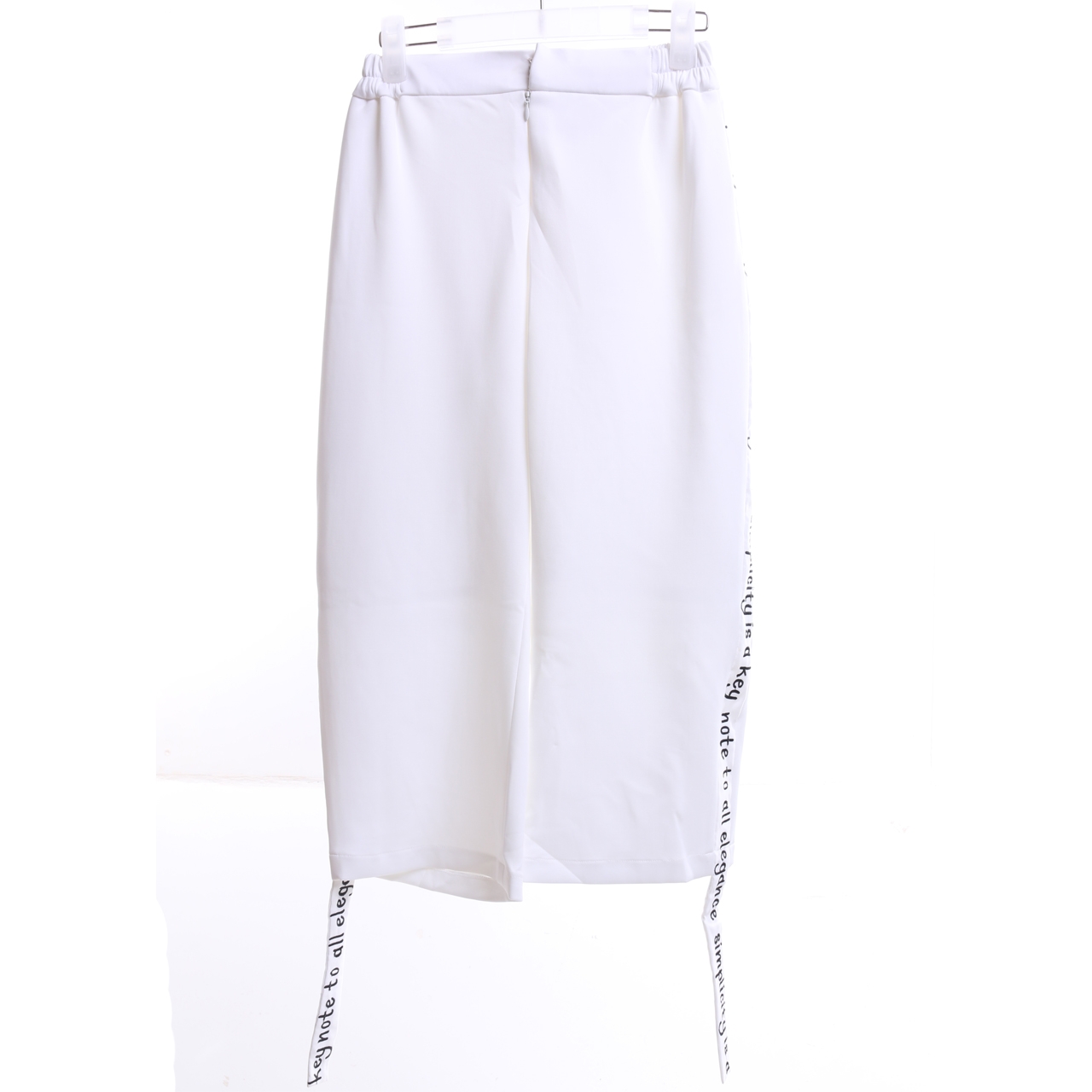 Potts White Cropped Pants