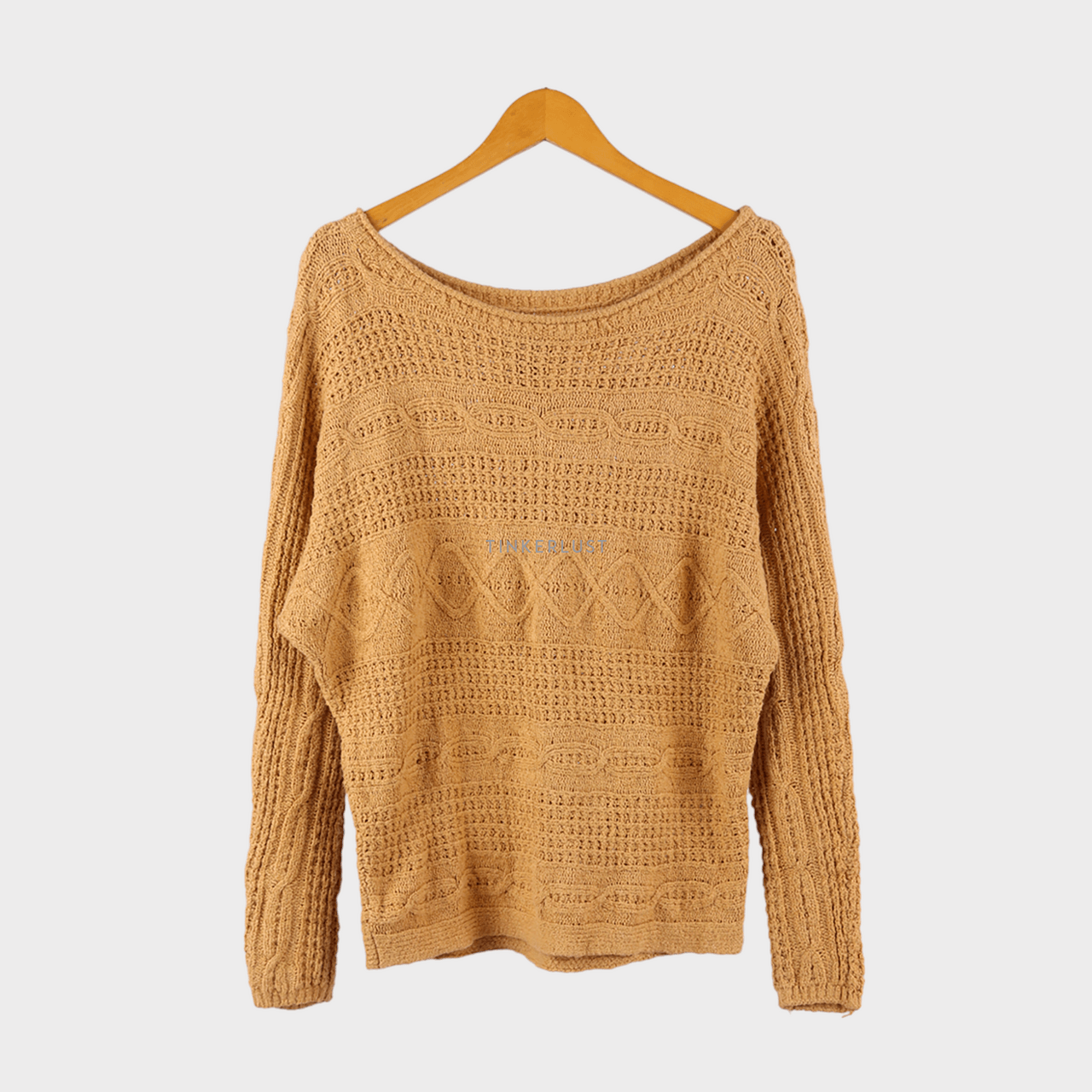 Abercrombie & Fitch Soft Mustard Sweater