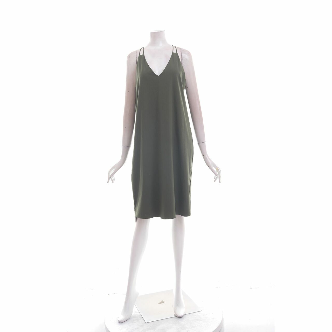 Southaven Olive Midi Dress