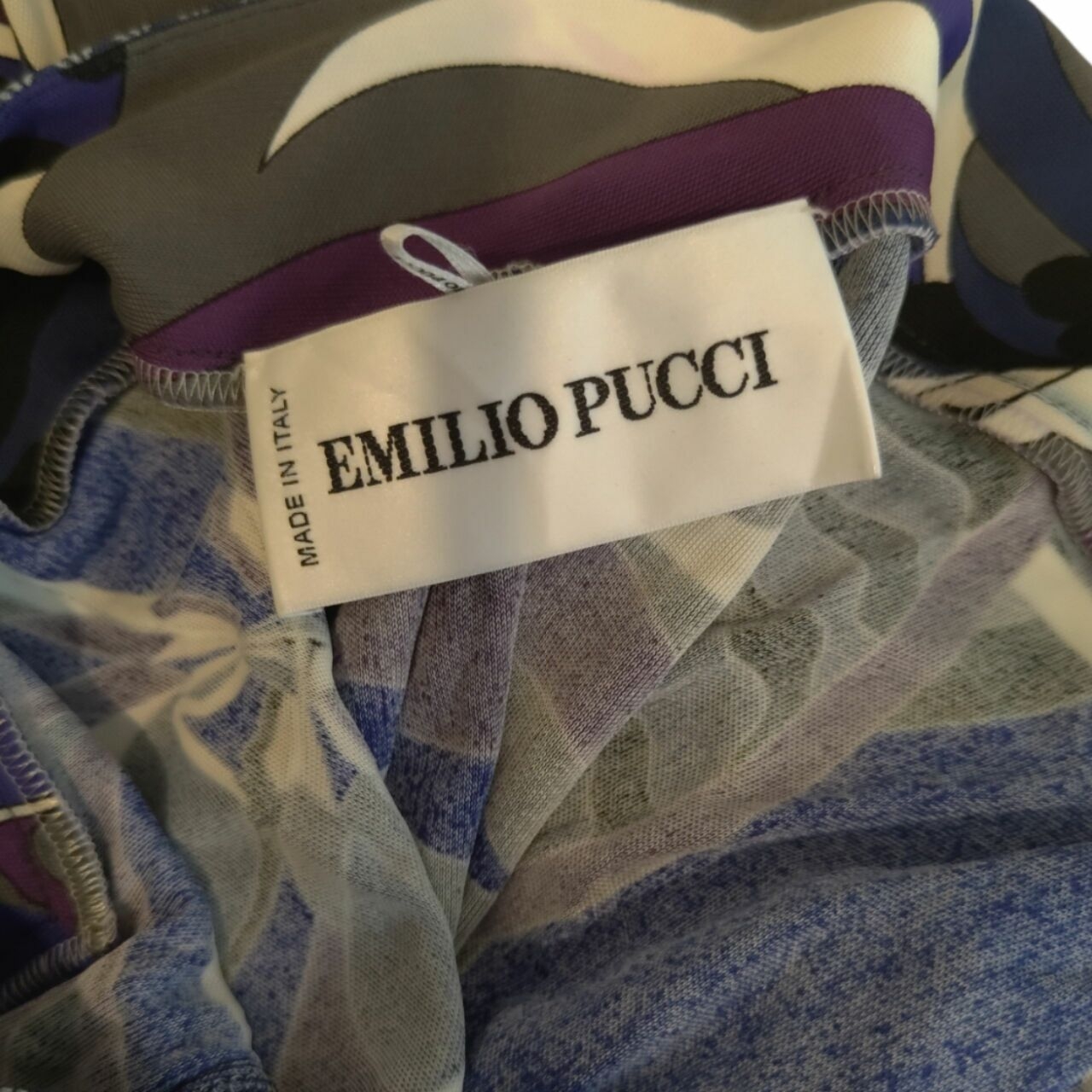 Emilio Pucci Multi Geometric Mini Dress