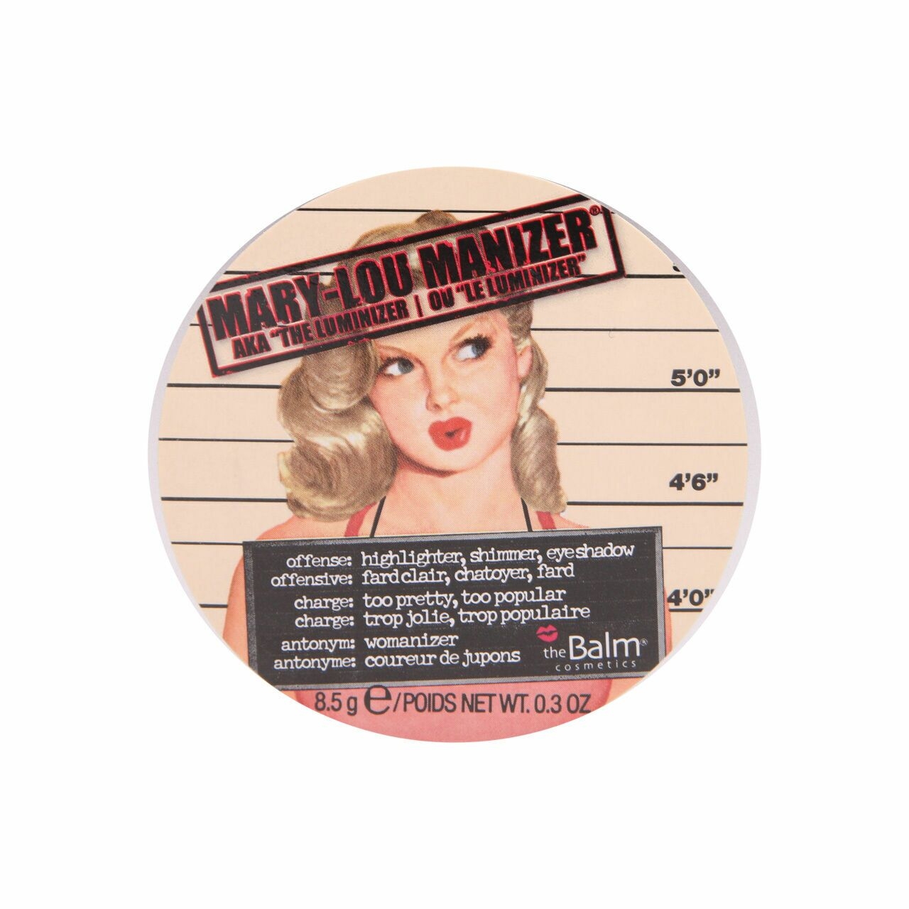 The Balm Mary-Lou Manizer Highlighter, Shimmer, Eyeshadow Faces