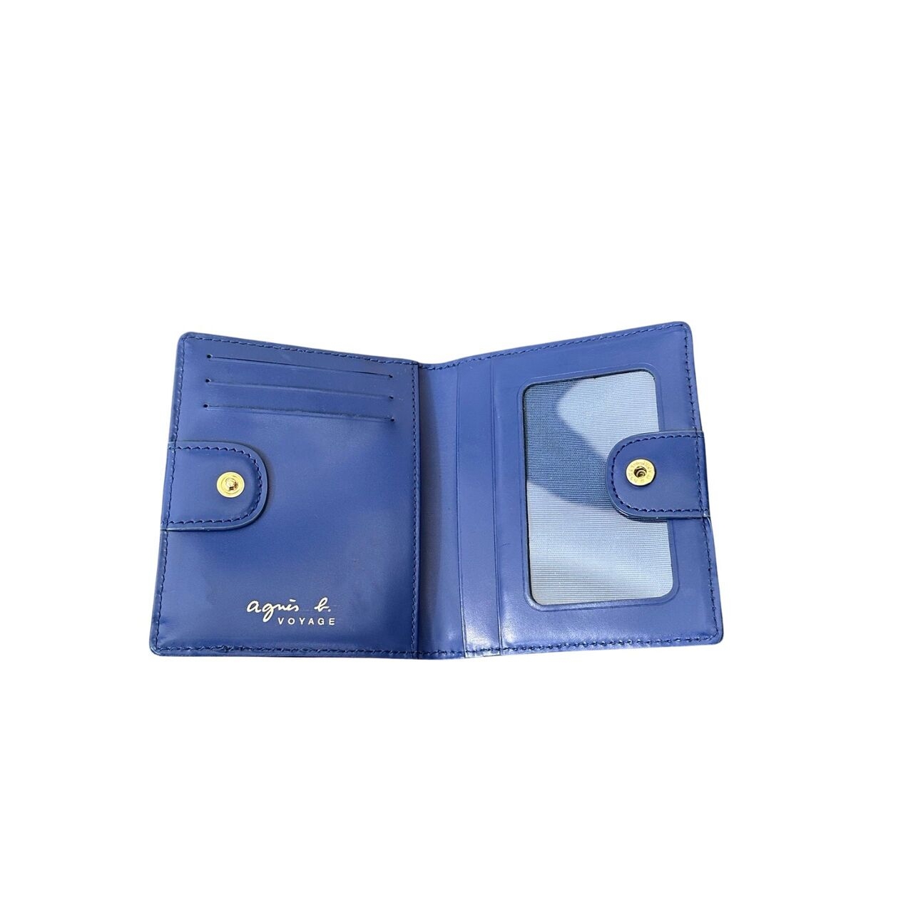 Agnes B Blue Wallet