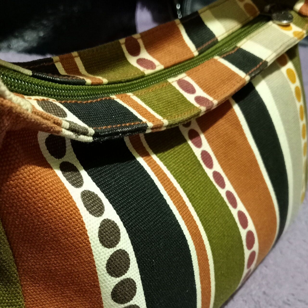 Jim Thompson Multicolour Stripes Shoulder Bag
