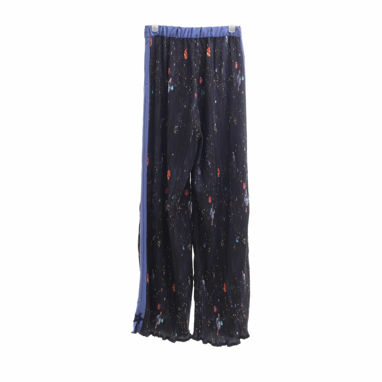 Fabrica Navy Pleated Long Pants