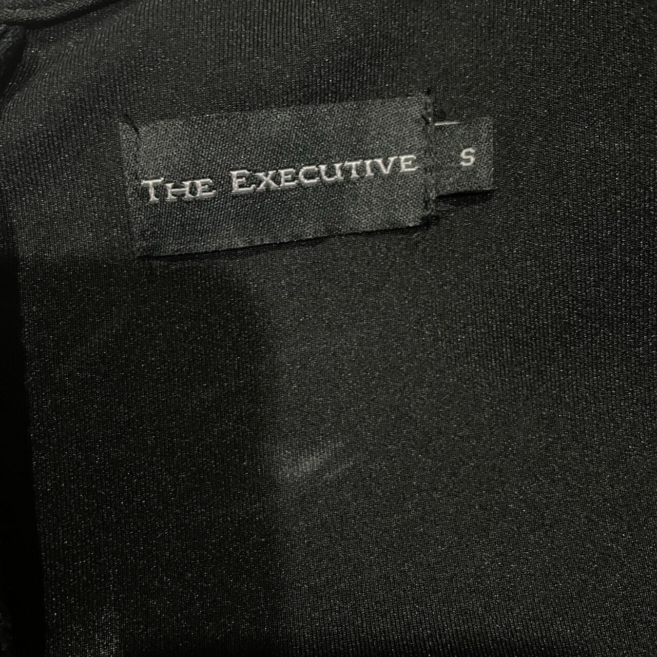 The Executive Black Midi Dress