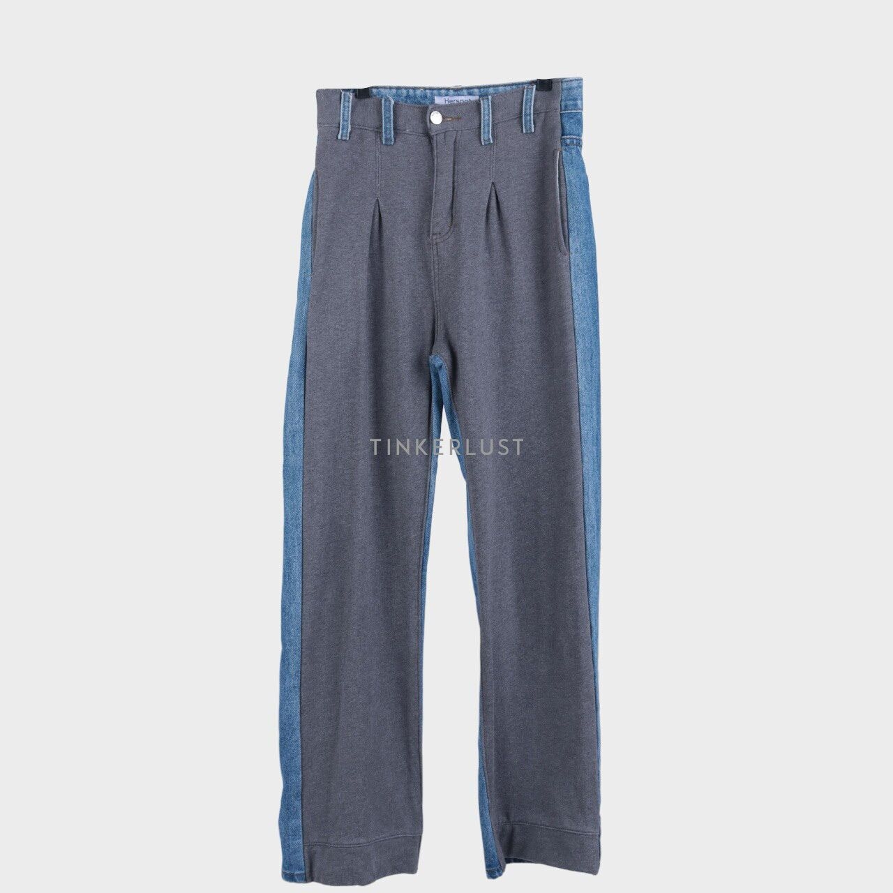Herspot Blue & Grey Long Pants