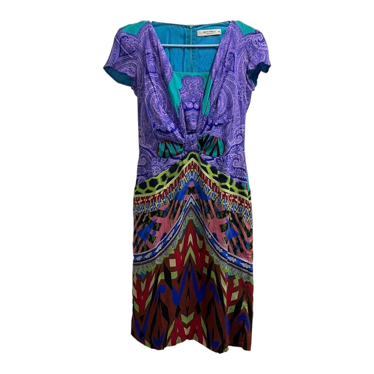 Etro Multicolour Midi Dress