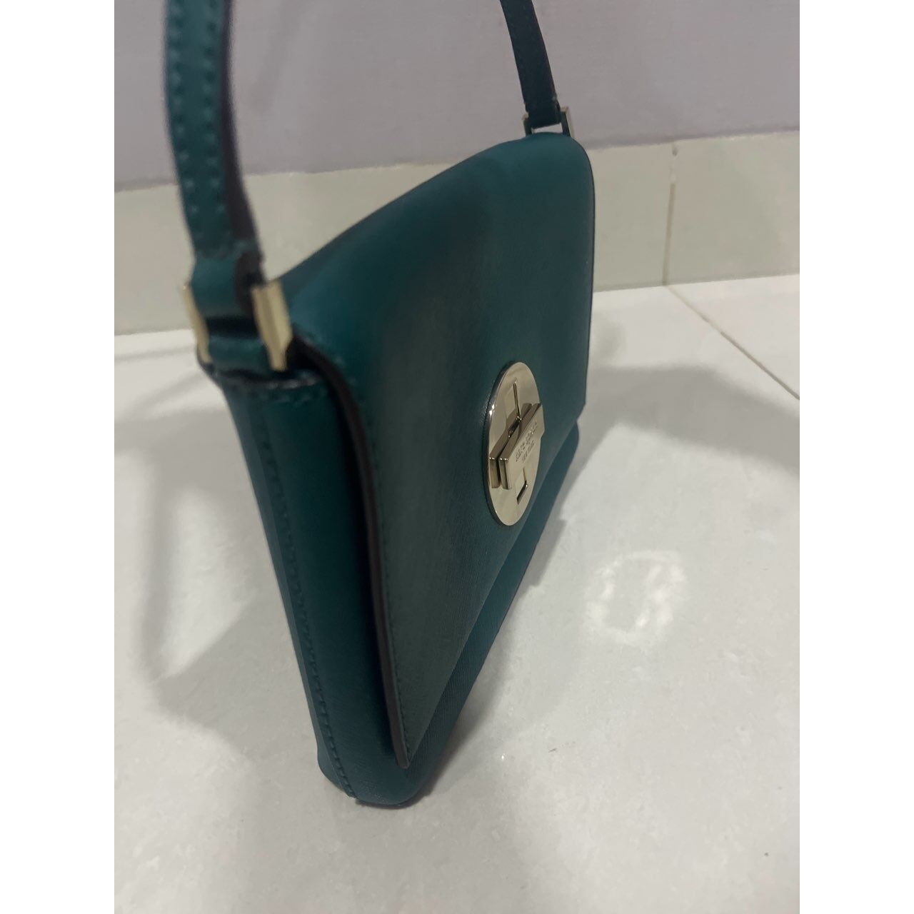 Kate Spade Teal & Blue Green Sling Bag
