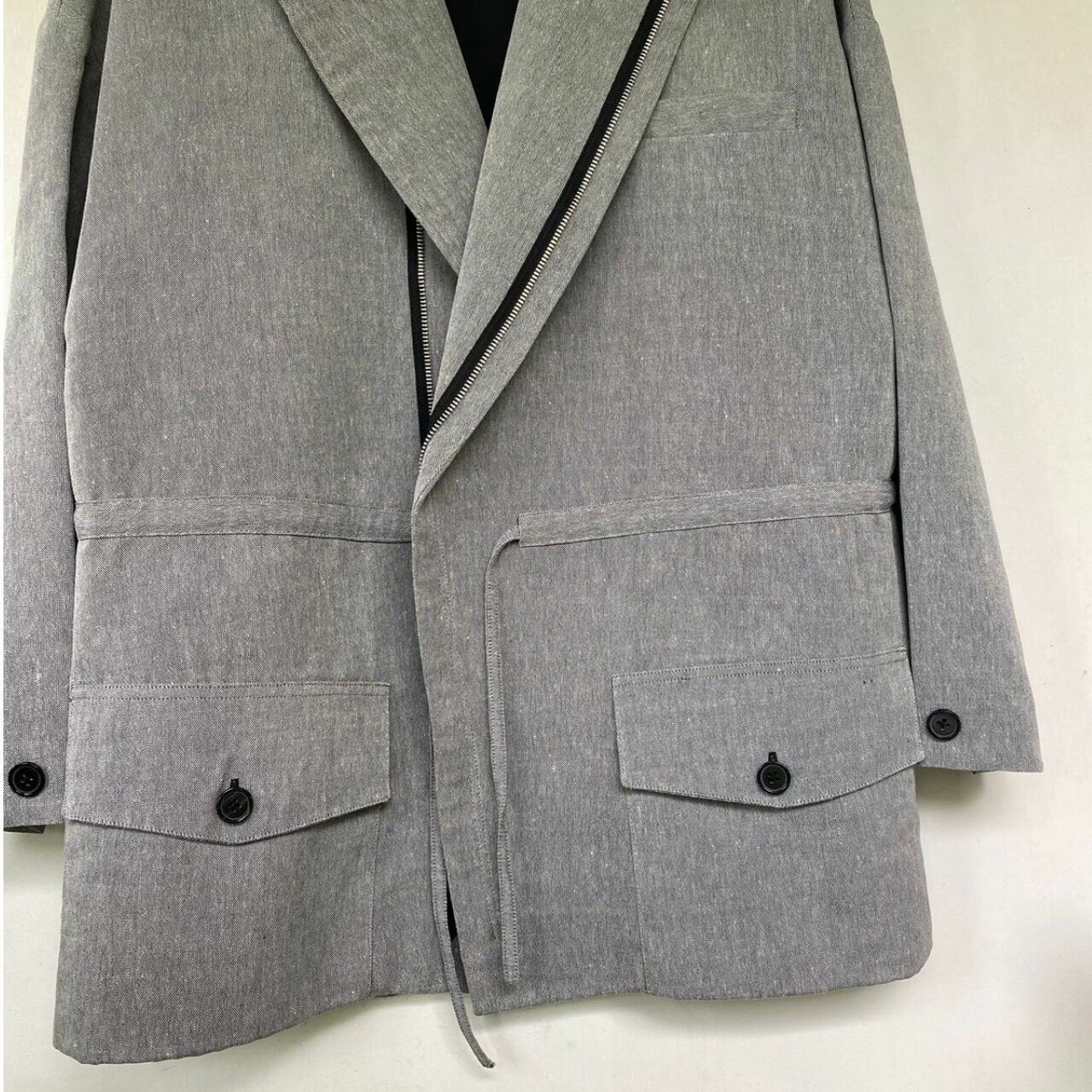 Austere Grey Organic Coat