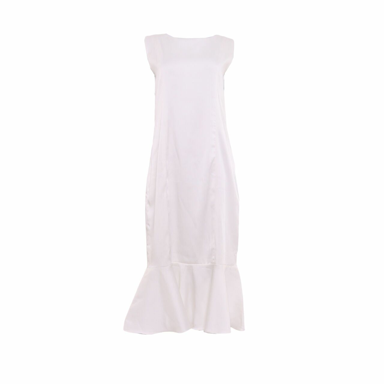 Agree to Shop White Midi Dress