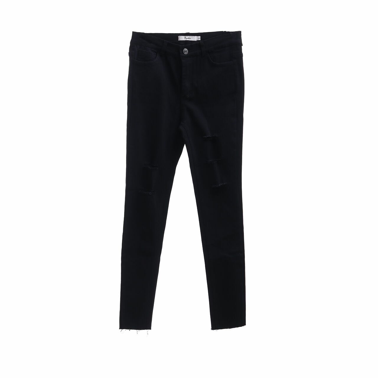 Pipolla Black Ripped Pants