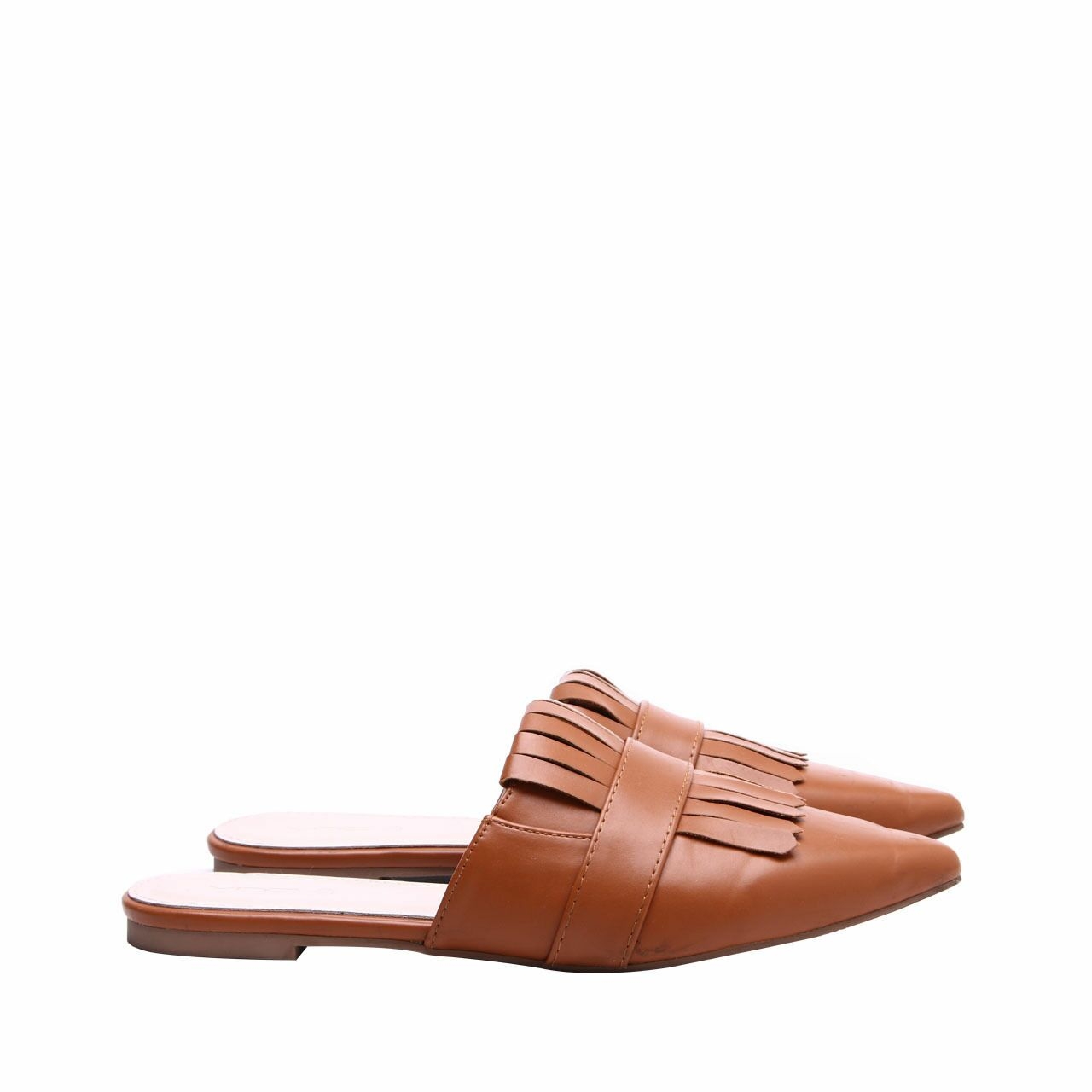 VNC Brown Mules Sandals