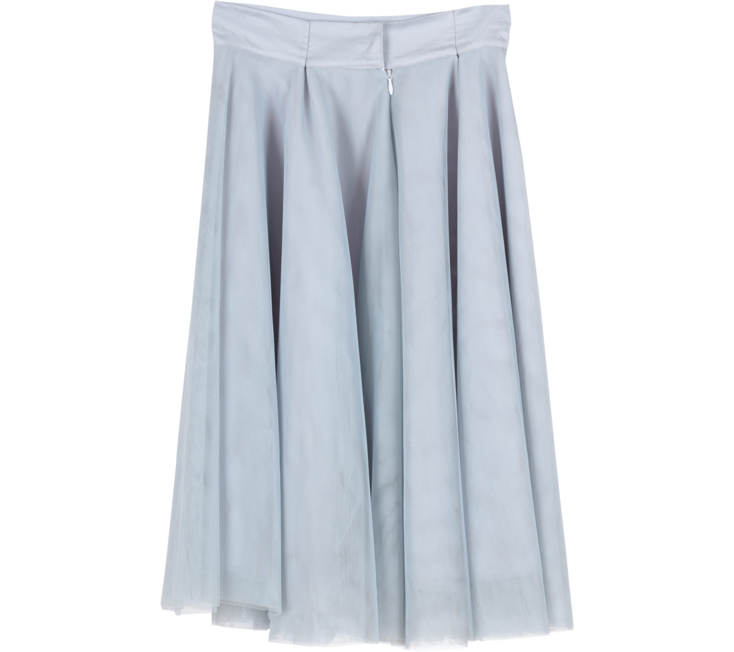 Maniere-E Grey Tulle Skirt