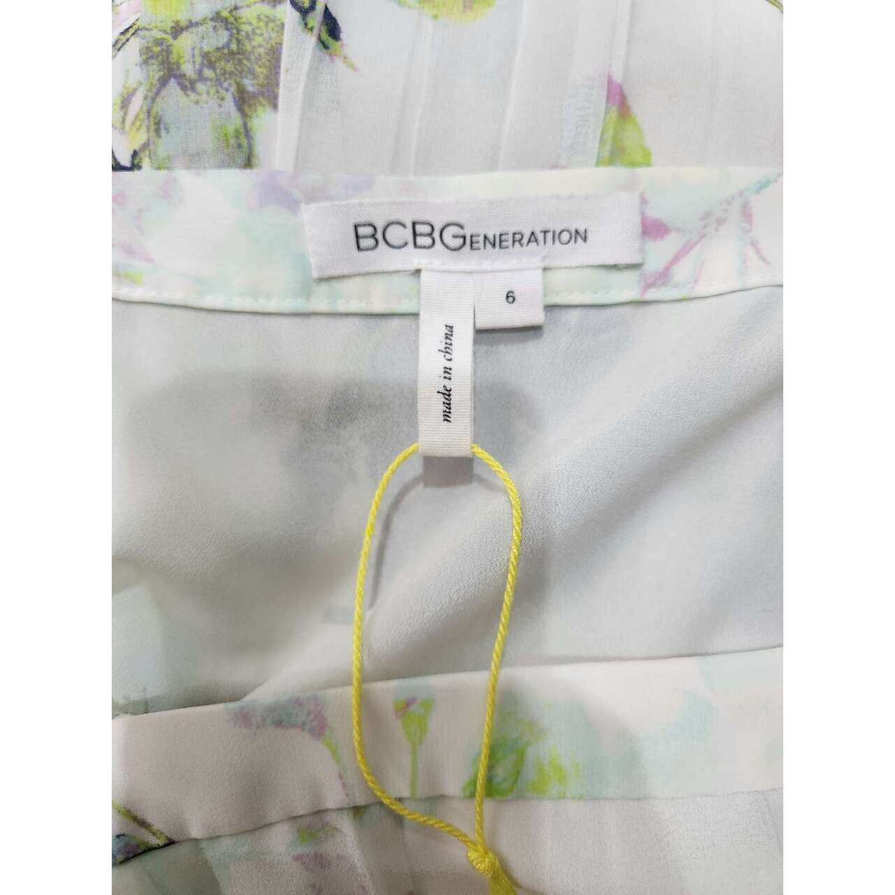 BCBGeneration Multicolour Floral Long Dress