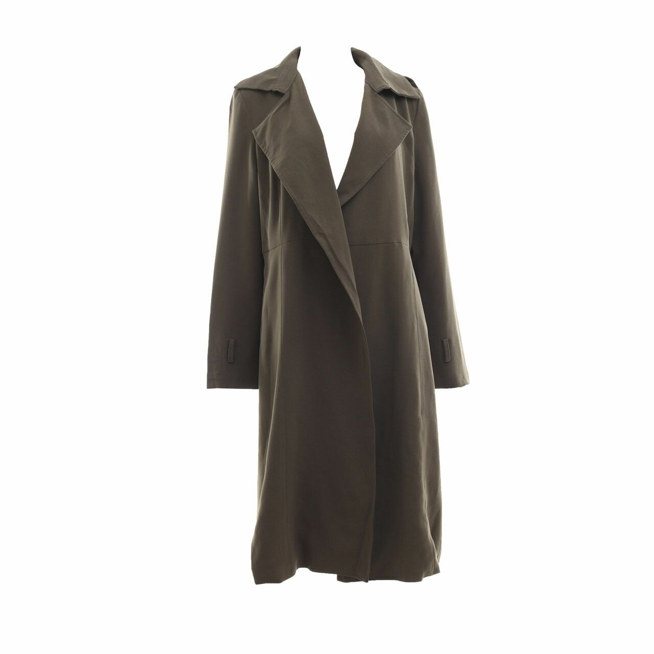 Megagamie Olive Long Outerwear