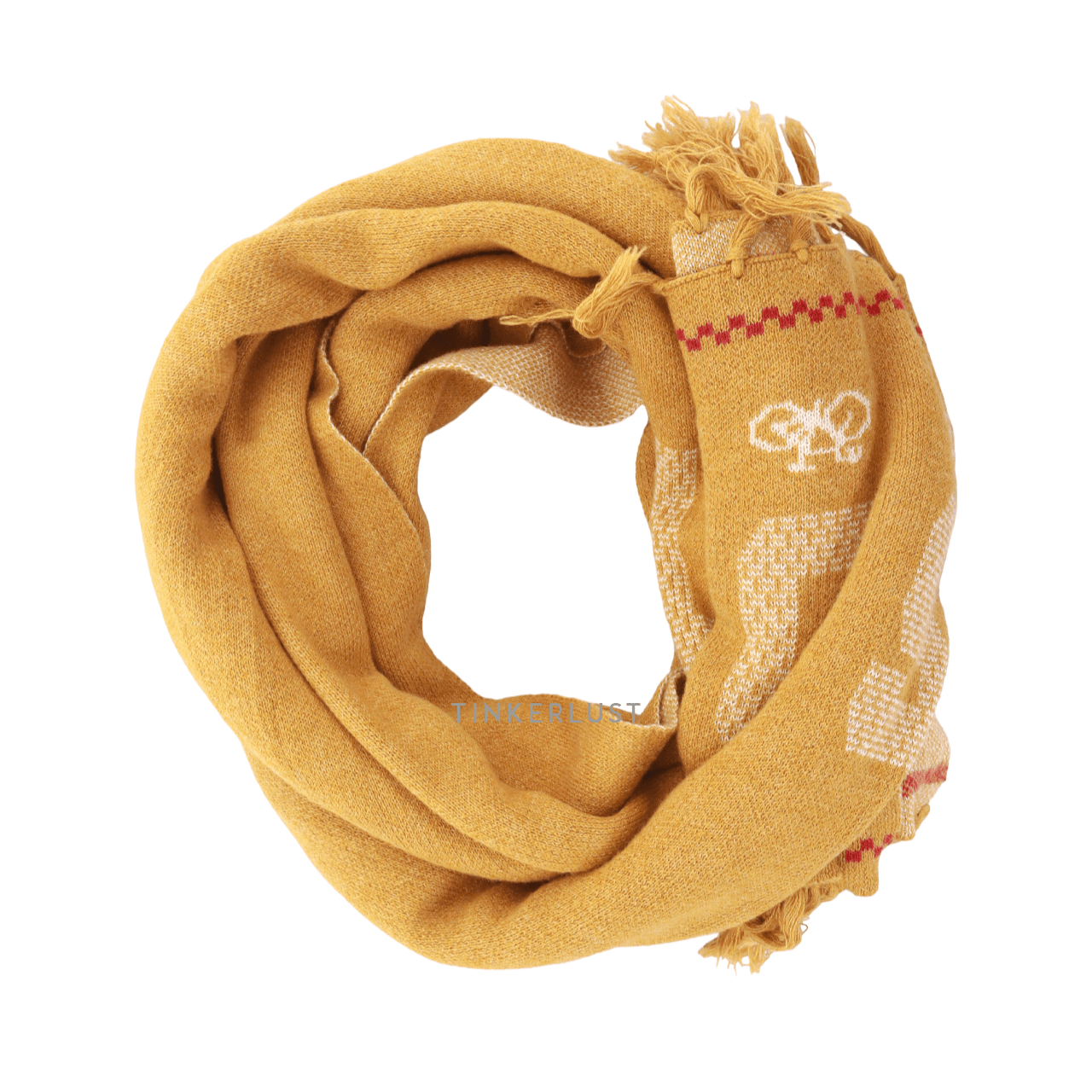 Earth Music & Ecology Mustard Scarf