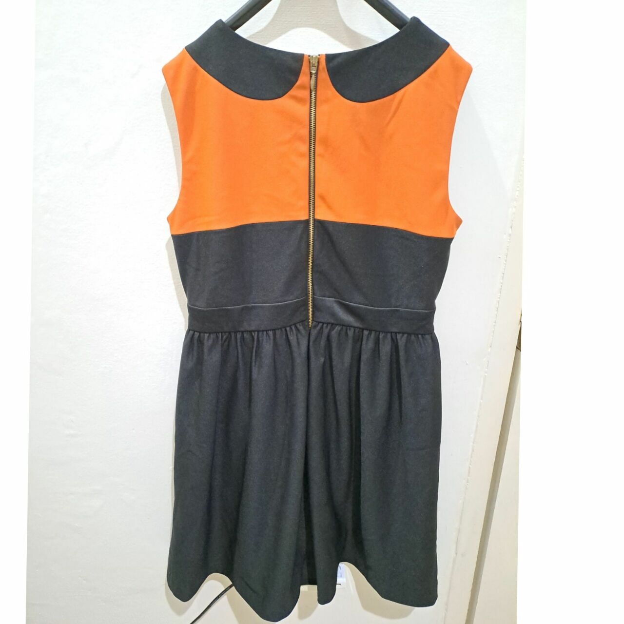 Dress Bysi Black & Orange 
