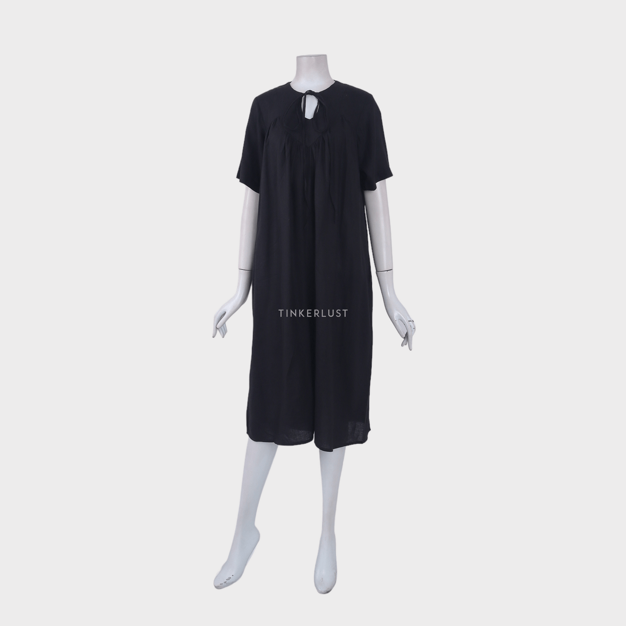 Klok The Label Black Midi Dress