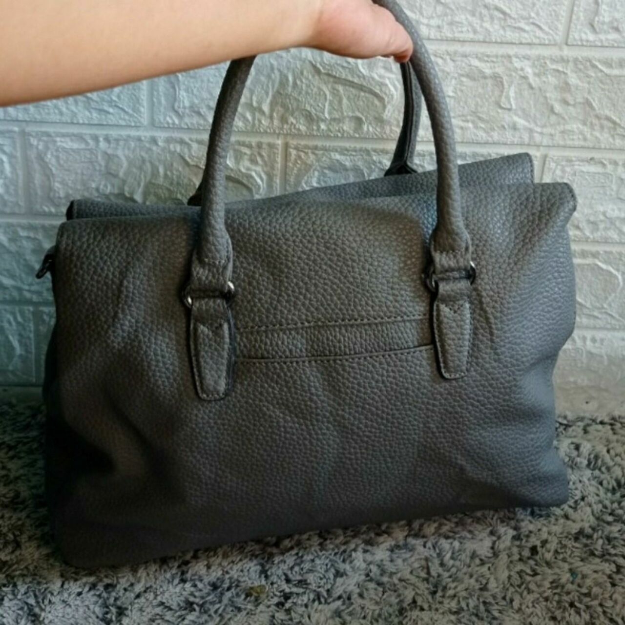 Anne Klein Grey Handbag