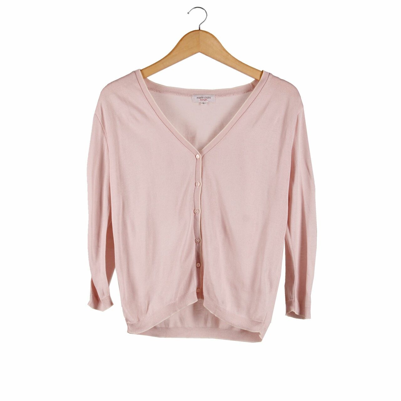 Marie Claire Soft Pink Cardigan