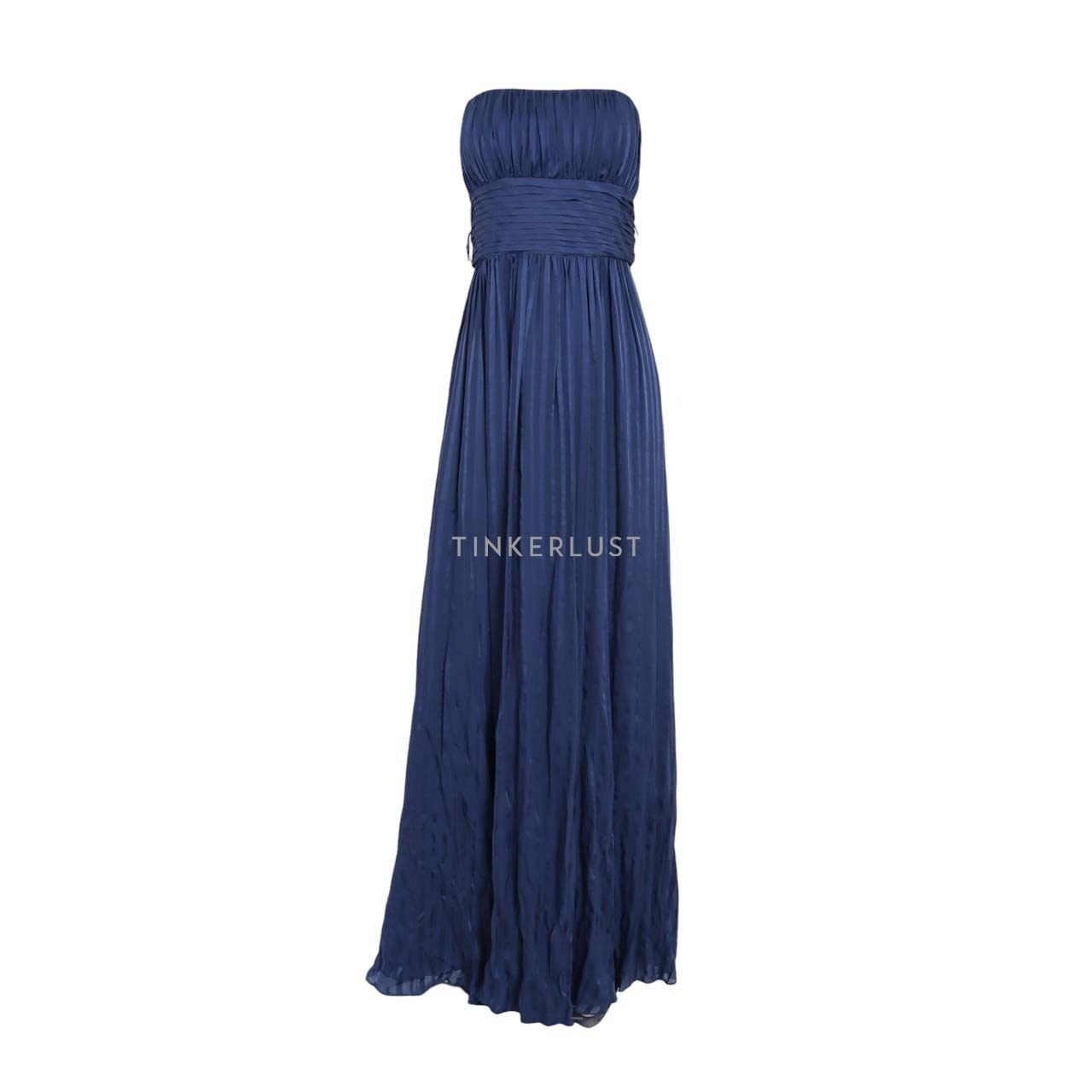 BCBG Max Azria Blue Long Dress