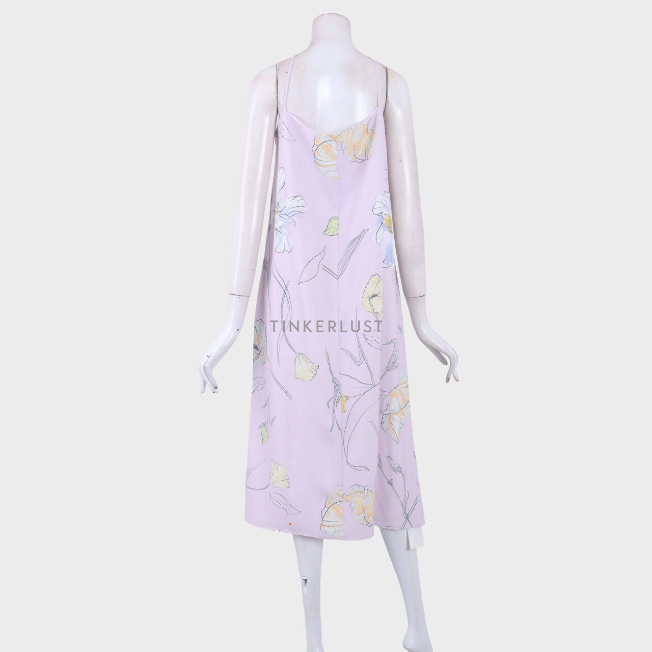 Love, Bonito Light Lilac Floral Midi Dress