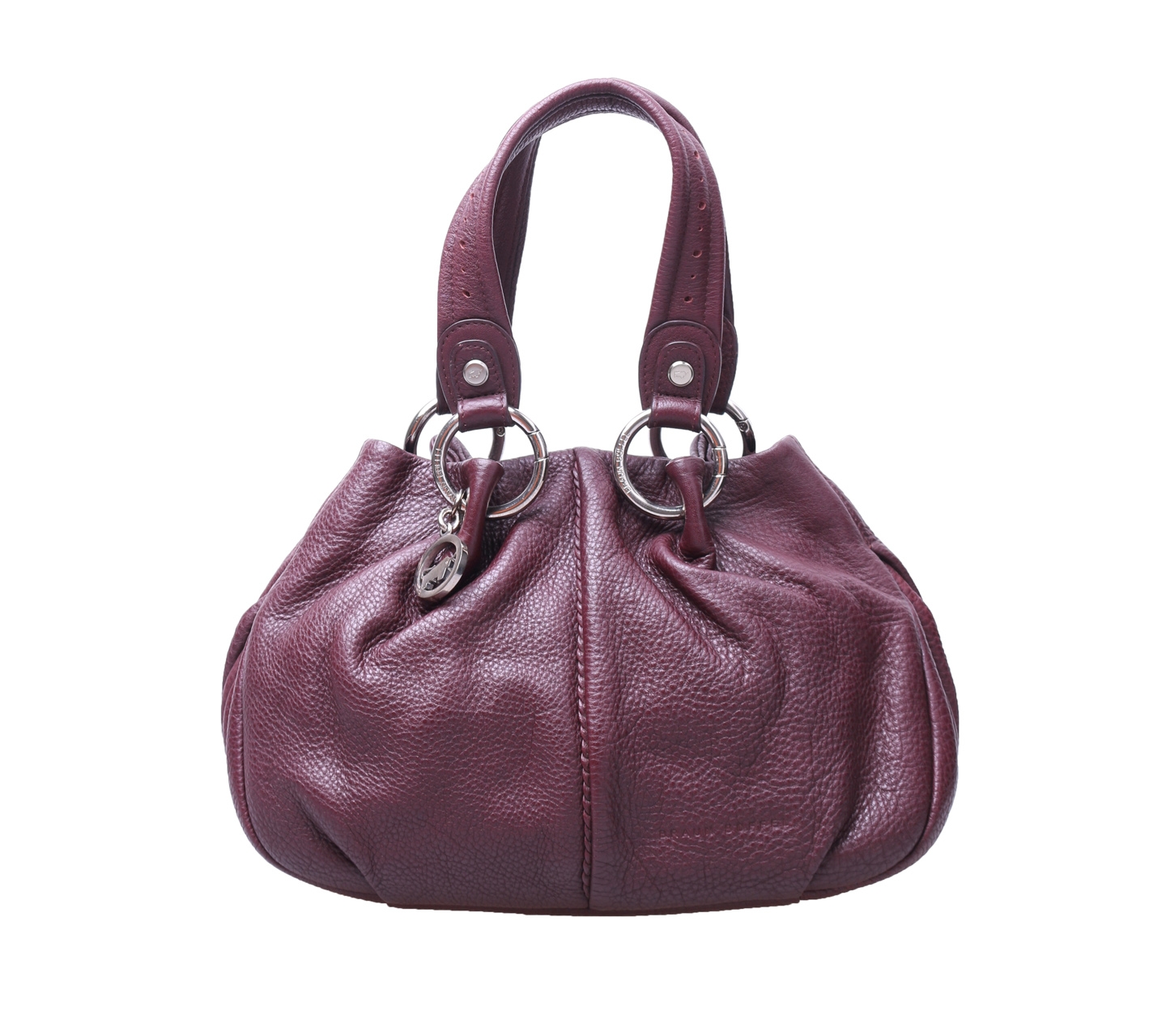 Braun Buffle Burgundy Leather Handbag