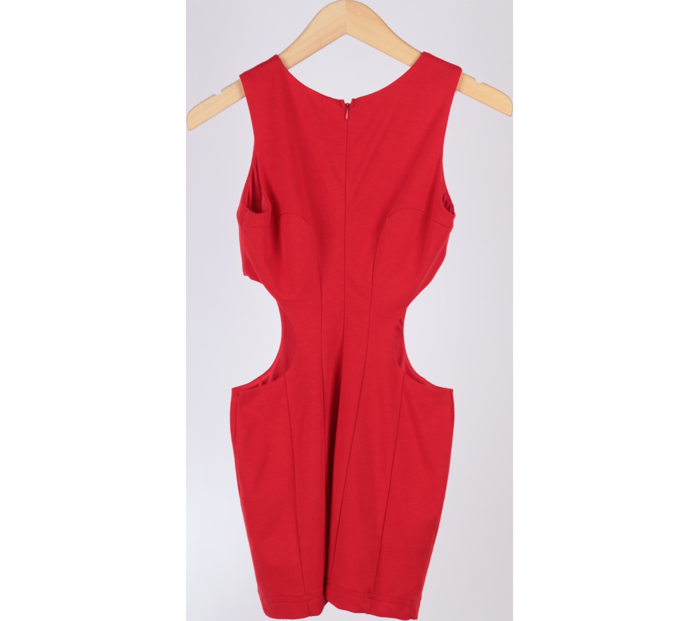 Ark & Co Red Cut Out Mini Dress