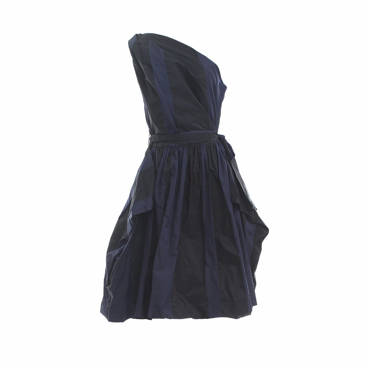 Vivienne Westwood Anglomania Black & Navy Midi Dress