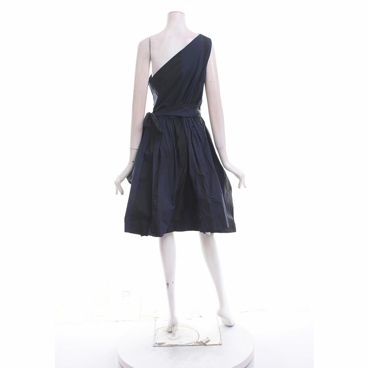Vivienne Westwood Anglomania Black & Navy Midi Dress