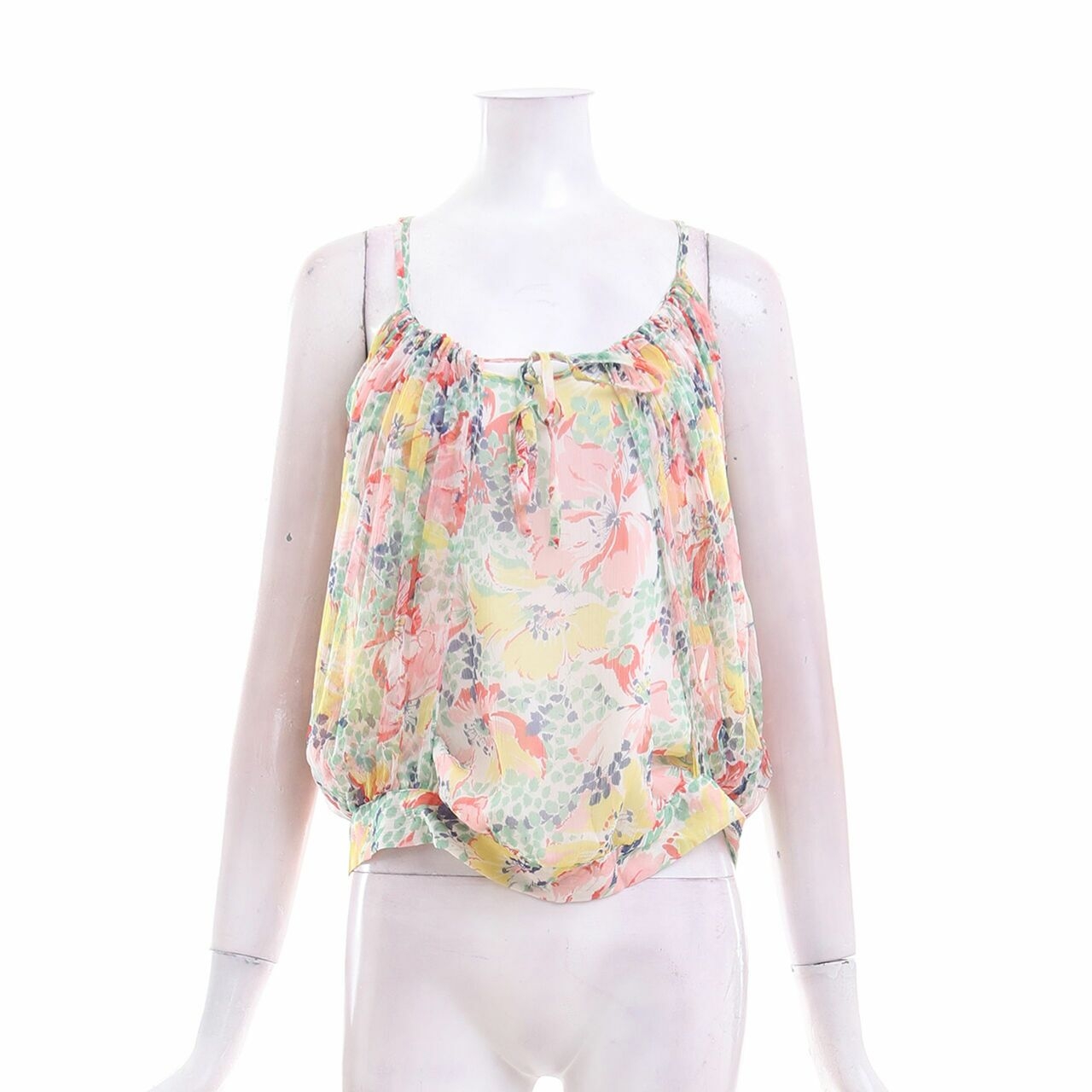 Reiss Multicolor Floral Sleeveless