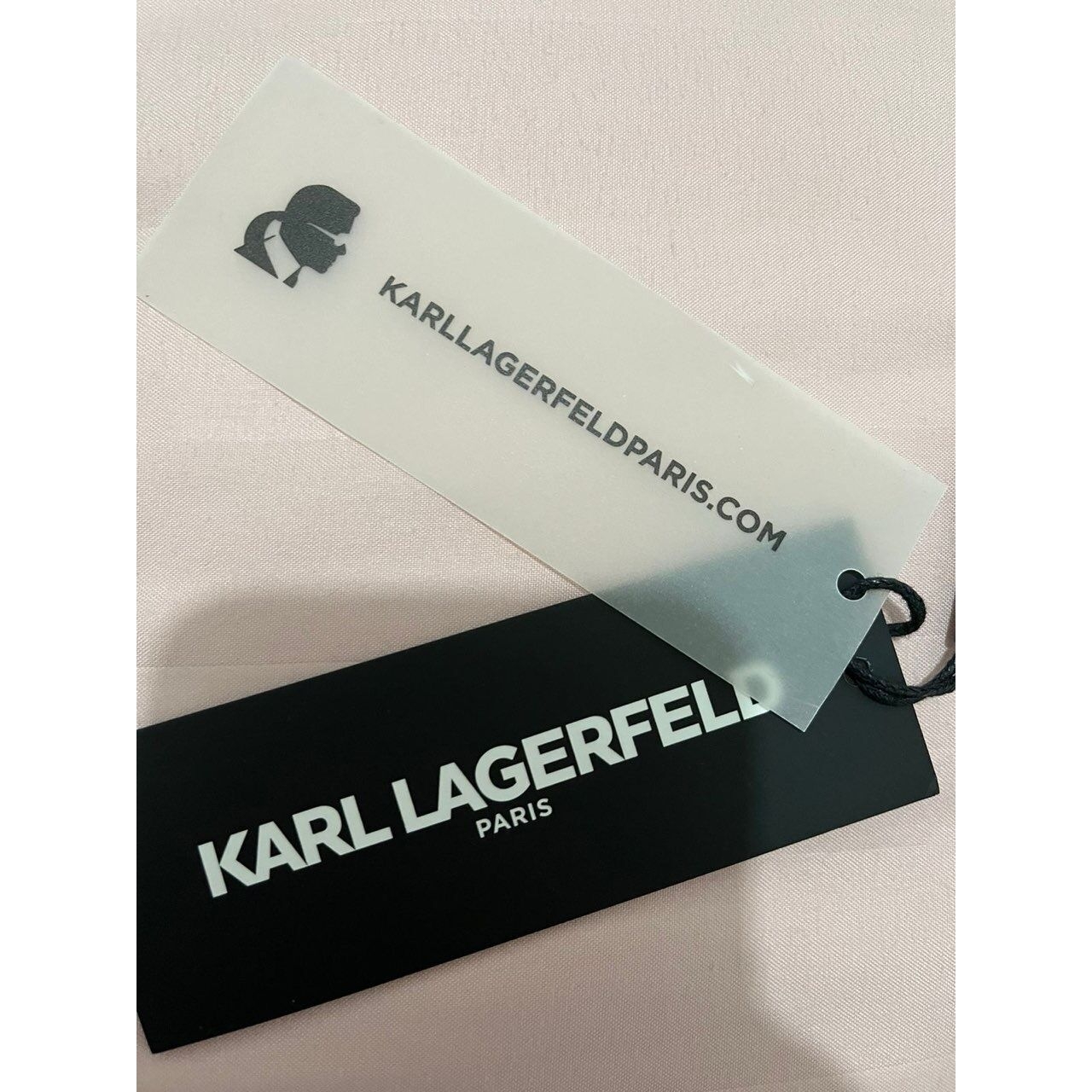 Karl Lagerfeld Black Maybelle Taxi Sling Bag