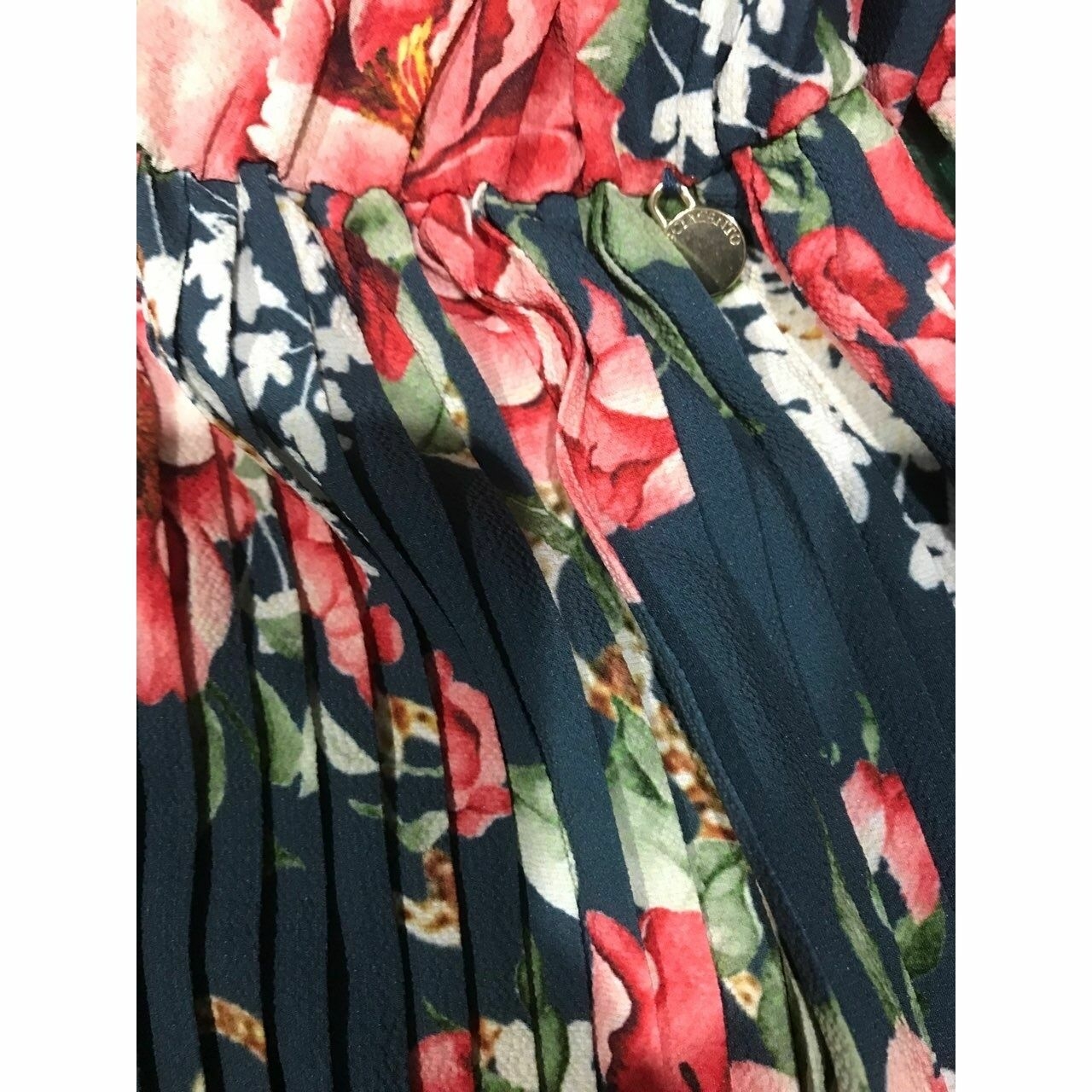 Rinascimento Multicolour Floral Long Dress