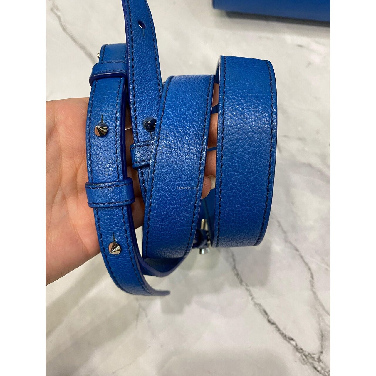 Givenchy Antigona Mini Blue SHW Satchel	