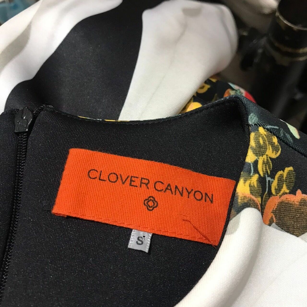 Clover Canyon Black & White Sweater