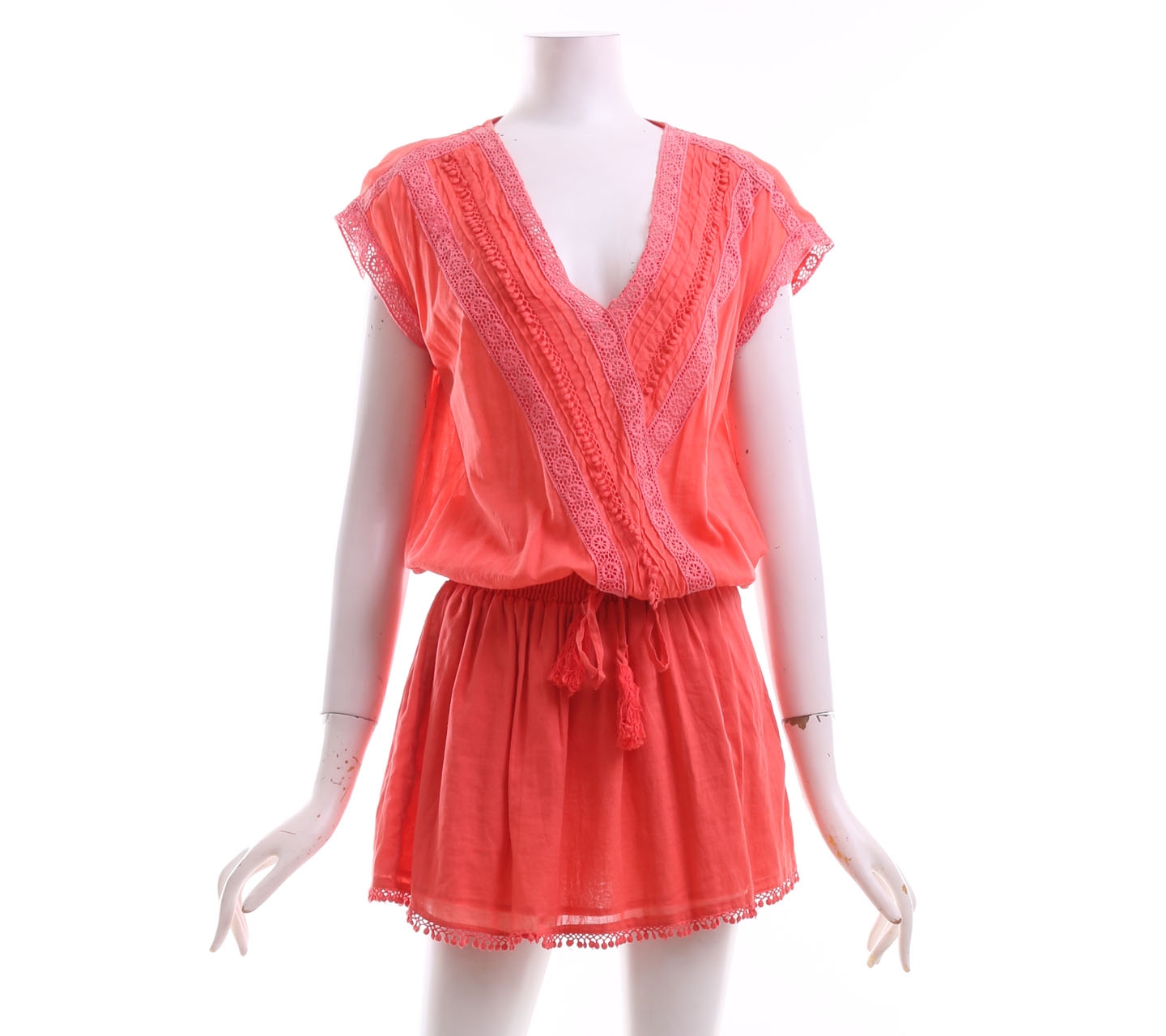 Suite Blanco Pink Coral Mini Dress