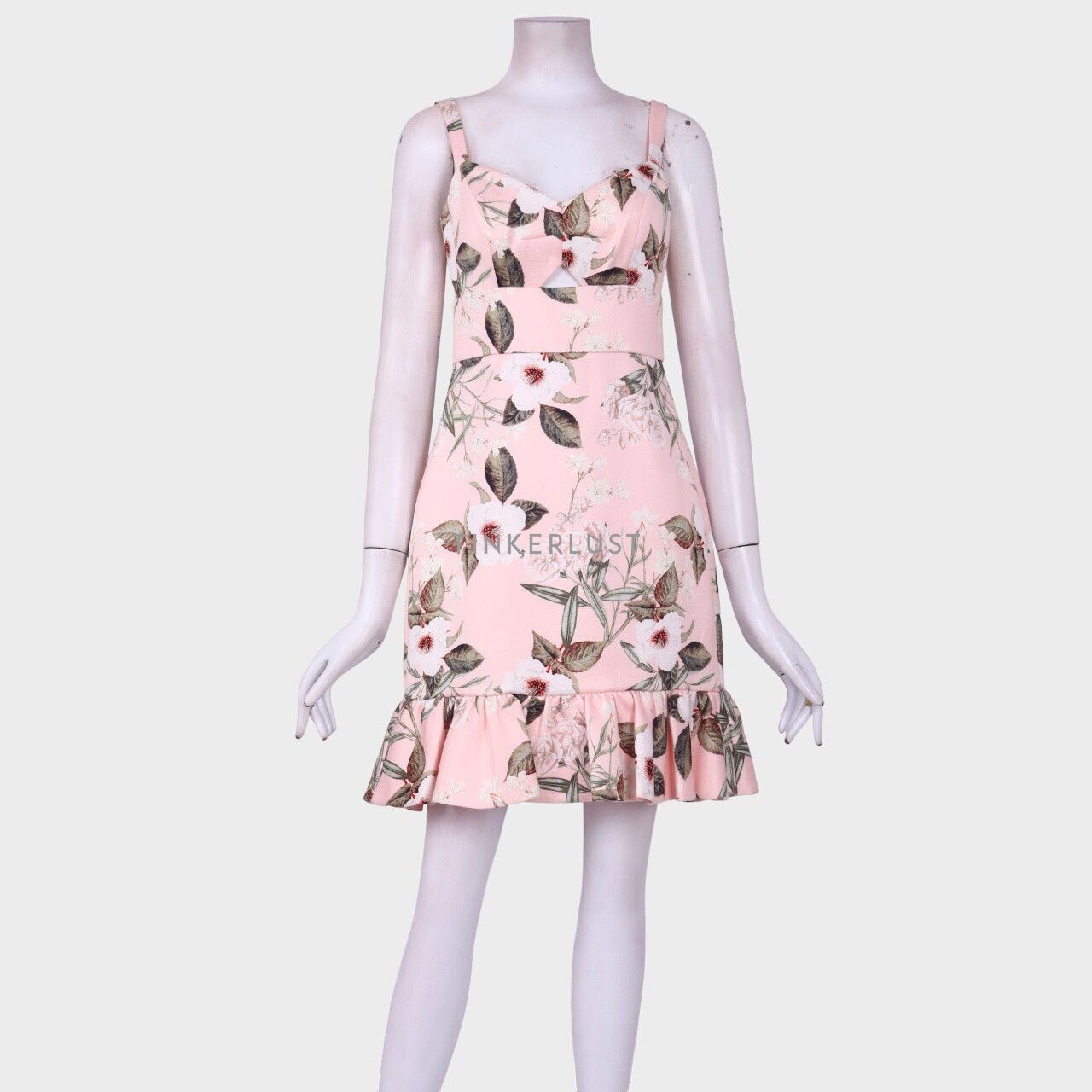 Forever New Pink Floral Mini Dress